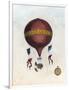 Vintage Hot Air Balloons III-Naomi McCavitt-Framed Art Print