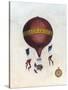 Vintage Hot Air Balloons III-Naomi McCavitt-Stretched Canvas