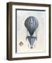 Vintage Hot Air Balloons IV-Naomi McCavitt-Framed Art Print