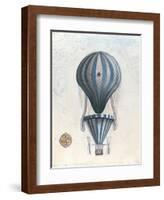 Vintage Hot Air Balloons IV-Naomi McCavitt-Framed Art Print