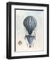 Vintage Hot Air Balloons IV-Naomi McCavitt-Framed Art Print