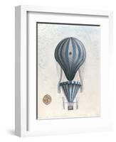 Vintage Hot Air Balloons IV-Naomi McCavitt-Framed Art Print