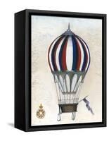 Vintage Hot Air Balloons VI-Naomi McCavitt-Framed Stretched Canvas