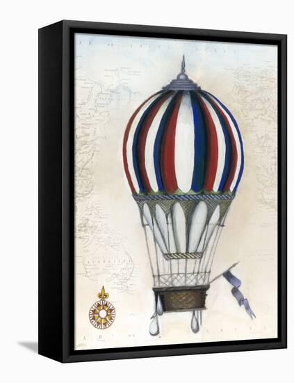 Vintage Hot Air Balloons VI-Naomi McCavitt-Framed Stretched Canvas