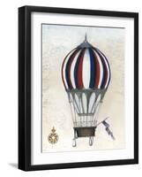 Vintage Hot Air Balloons VI-Naomi McCavitt-Framed Art Print