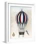 Vintage Hot Air Balloons VI-Naomi McCavitt-Framed Art Print