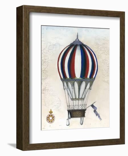 Vintage Hot Air Balloons VI-Naomi McCavitt-Framed Art Print