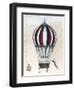 Vintage Hot Air Balloons VI-Naomi McCavitt-Framed Art Print