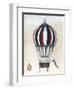 Vintage Hot Air Balloons VI-Naomi McCavitt-Framed Art Print