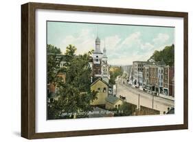 Vintage Hot Springs, Arkansas-null-Framed Art Print