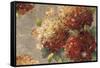 Vintage Hydrangea-Anna Polanski-Framed Stretched Canvas