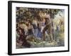 Vintage in the South Tyrol, Austria-Peder Severin Kröyer-Framed Giclee Print