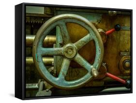 Vintage Industrial Machinery-Mr Doomits-Framed Stretched Canvas