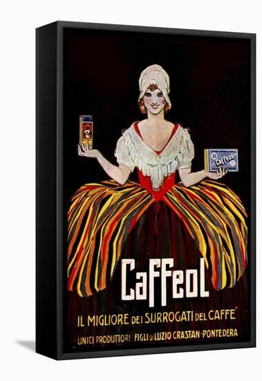 Vintage Italian Coffee-null-Framed Stretched Canvas