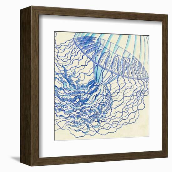 Vintage Jellyfish I-Sparx Studio-Framed Art Print