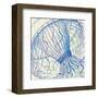 Vintage Jellyfish II-Sparx Studio-Framed Art Print