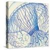 Vintage Jellyfish II-Sparx Studio-Stretched Canvas