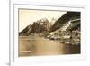 Vintage Juneau-null-Framed Art Print