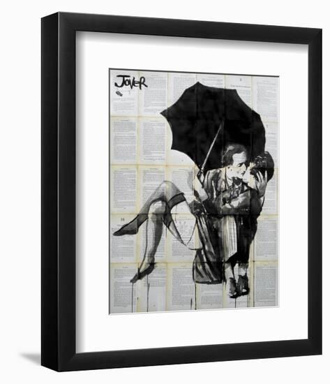 Vintage Kiss-Loui Jover-Framed Art Print