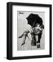 Vintage Kiss-Loui Jover-Framed Art Print