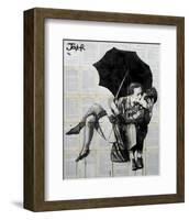 Vintage Kiss-Loui Jover-Framed Art Print