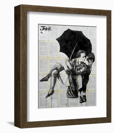 Vintage Kiss-Loui Jover-Framed Art Print