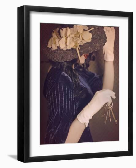 Vintage Kisses-Winter Wolf Studios-Framed Photographic Print