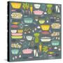 Vintage Kitchen-Elizabeth Caldwell-Stretched Canvas