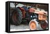 Vintage Kubota L225 Tractor Photo Art Print Poster-null-Framed Stretched Canvas