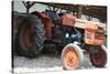 Vintage Kubota L225 Tractor Photo Art Print Poster-null-Stretched Canvas