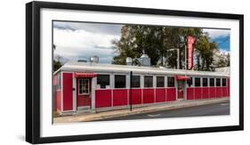 Vintage L & S Red Diner, Harrisonburg, Virginia-null-Framed Photographic Print