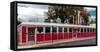 Vintage L & S Red Diner, Harrisonburg, Virginia-null-Framed Stretched Canvas