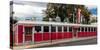 Vintage L & S Red Diner, Harrisonburg, Virginia-null-Stretched Canvas