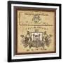 Vintage Labels III-Daphné B.-Framed Giclee Print