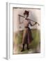 Vintage Lady Golfer-null-Framed Giclee Print