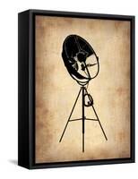 Vintage Lamp 1-NaxArt-Framed Stretched Canvas