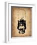 Vintage Lamp 3-NaxArt-Framed Art Print