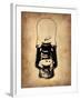 Vintage Lamp 3-NaxArt-Framed Art Print