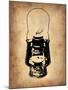 Vintage Lamp 3-NaxArt-Mounted Art Print