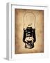 Vintage Lamp 3-NaxArt-Framed Art Print