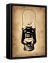Vintage Lamp 3-NaxArt-Framed Stretched Canvas