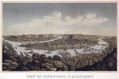 View Of Pittsburgh And Allegheny Pennsylvania 1874-Vintage Lavoie-Giclee Print