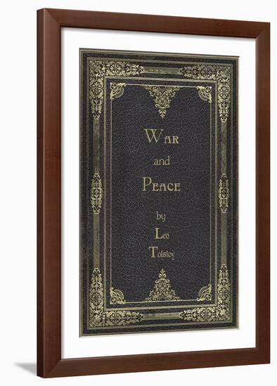 Vintage Library - Peace-The Vintage Collection-Framed Giclee Print