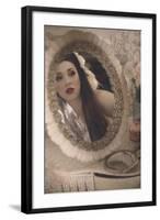 Vintage Lies-Winter Wolf-Framed Photographic Print