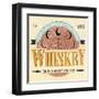 Vintage Liquor Label III-Grace Popp-Framed Art Print