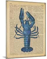 Vintage Lobster-Sparx Studio-Mounted Art Print