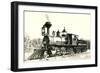 Vintage Locomotive-null-Framed Premium Giclee Print