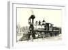 Vintage Locomotive-null-Framed Premium Giclee Print