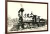 Vintage Locomotive-null-Framed Art Print