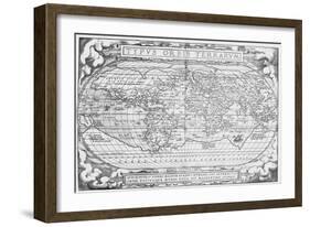 Vintage Map 3-null-Framed Giclee Print